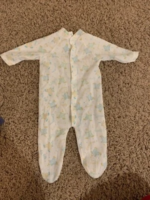 VINTAGE Baby Pajamas 3-6 Months Clothes - Image 1 of 3