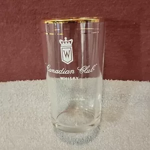 CANADIAN CLUB Collectible Whiskey Glass 8 Oz - Picture 1 of 5