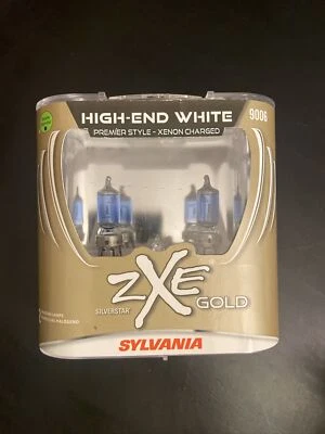 Sylvania Silverstar ZXE GOLD 9006 Juego de pares de bombillas de faros 9006SZG.BP2 NUEVO Foto 1 de 2
