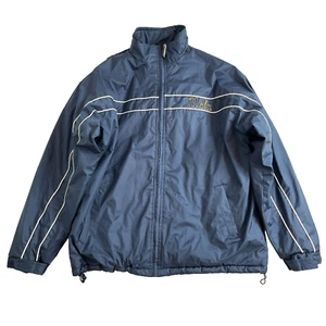 Vintage UCLA Bruins Jacket Mens XL Navy Blue Heavyweight Puffer Football NCAA - Picture 1 of 16