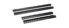 Odyssey Cases ARR02 New Pair Of 3.5 Inches Pre-Tapped Space Steel Rack Rails