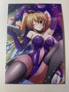 Bunny Girl Irina Shidou High School DxD Sexy Goddess Anime Doujin Waifu Art Card - Picture 1 of 8