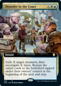 MTG DISORDER IN THE COURT EXC - DISORDINE NELLA CORTE - VOC X EN - MAGIC - Imagen 1 de 1