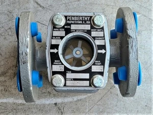 "Indicador de flujo de mira Penberthy SFR 3/4FJ acero 3/4" - Imagen 1 de 7