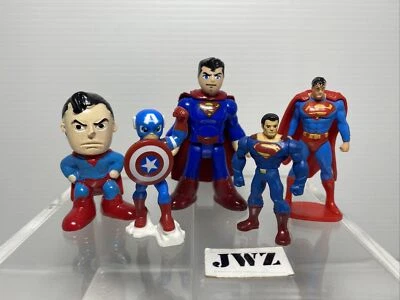 Mini figuras de acción de Superman Joblot - Paquete - 5x Foto 1 de 4