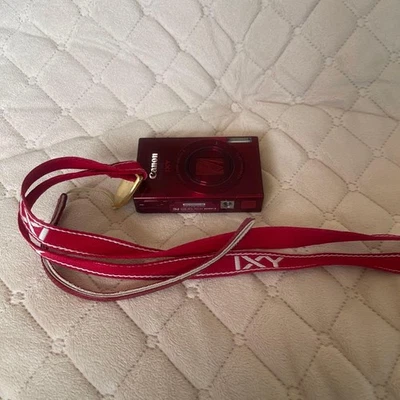 Canon IXY 3 Red Compact Digital Camera From Japan - Image 1 of 4