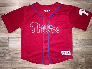 Ryan Howard #6 Philadelphia Phillies MLB Majestic Jersey Boys L 7 - Picture 1 of 2