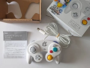 Nintendo GameCube Controller Smash Weiß GC Offiziell Getestet - Bild 1 von 10