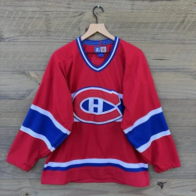 Camiseta deportiva de hockey vintage de los 90 de los Montreal Canadiens Foto 1 de 4