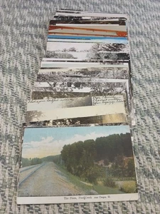 60+++ 1906-1970's The Pines State Park Illinois Pine Creek Postcards - Picture 1 of 21