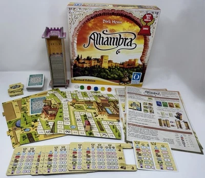 Alhambra The Card Game Board Game Revised Complete Queen Games 2019 - Image 1 of 4