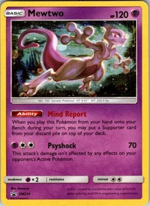Mewtwo Promo SM Promos SM214 NM - Imagen 1 de 2