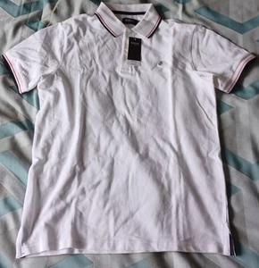 Burton White Medium Polo Shirt - Picture 1 of 1
