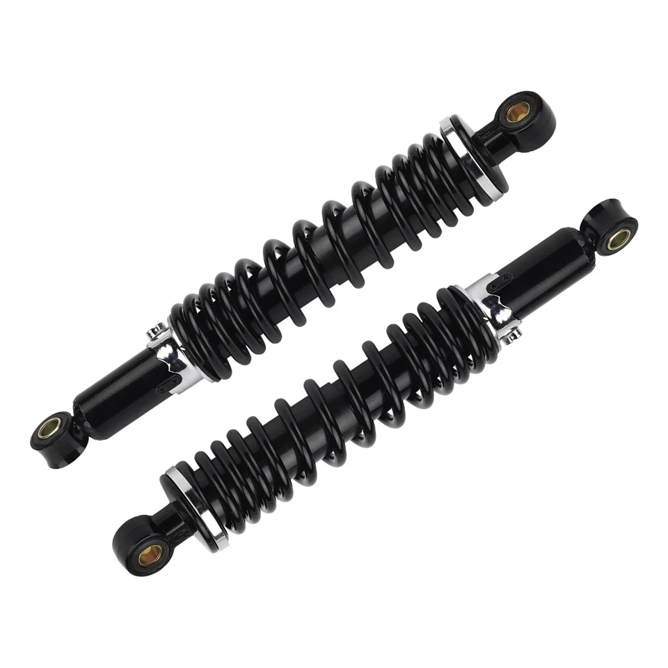 2 Amortiguadores Traseros 12.5" 320mm Ajuste Suzuki GS 125 150ccc Moto Universal Foto 1 de 1