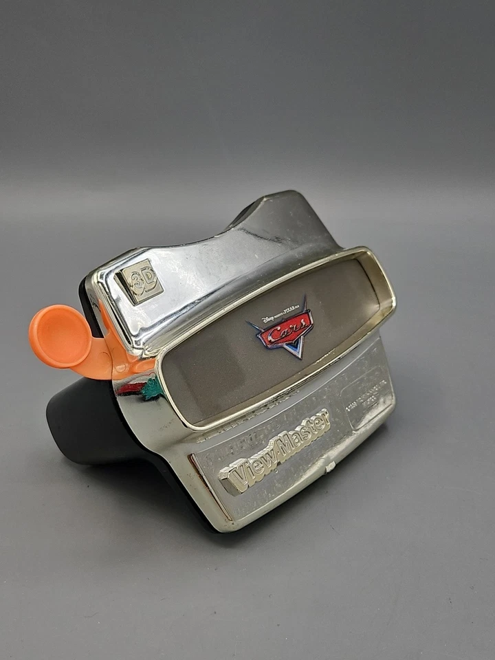 Coches View Master 3D cromados Disney Pixar Fisher-Price 1998 Foto 1 de 4