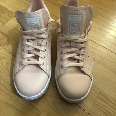 Adidas Stan Smith Womens Casual Trainers pink sneakers leather 9  - Image 1 of 4