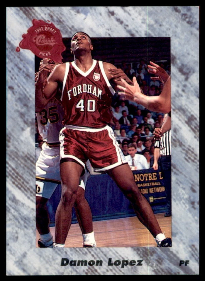 1991 Classic Draft Picks - Damon Lopez #196 (RC) - Image 1 of 2