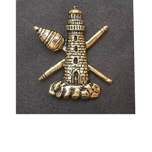 USLHS Lighthouse Service Uniform Cap Pin (Replica) Size: approx. 1-3/4" x 2-1/2 - Picture 1 of 5