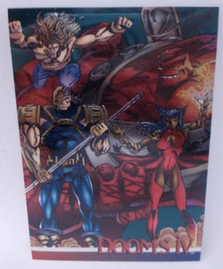 1993 Wizard Magazine Series III Doom's IV Prismatic #8 Rob Liefeld - Bild 1 von 2