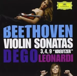 Beethoven Violin Sonatas 3 4 9 - Dego Leonardi- Aus Stock- RARE MUSIC CD - Picture 1 of 1