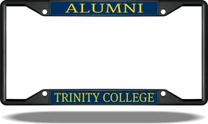Marco de matrícula negro Trinity College ALUMNI - Imagen 1 de 1