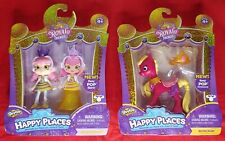 Shopkins Happy Places Royal Ruby, and Queen Bee Doll Figure NEW