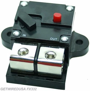 300-AMP 1/0, 0, 1, 2, GAUGE AWG WIRE CIRCUIT BREAKER HEAVY DUTY CAR AUDIO MARINE - Picture 1 of 13