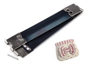 5 Stück Verschluss für Geldbörsen 14x100mm DIY Taschenverschluss Federverschluss - Bild 1 von 4