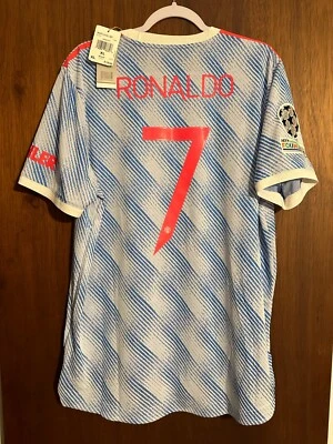 Camiseta BNWT Versión Jugador Manchester United 2021/2022 visitante 3ª #7 RONALDO XL Foto 1 de 4