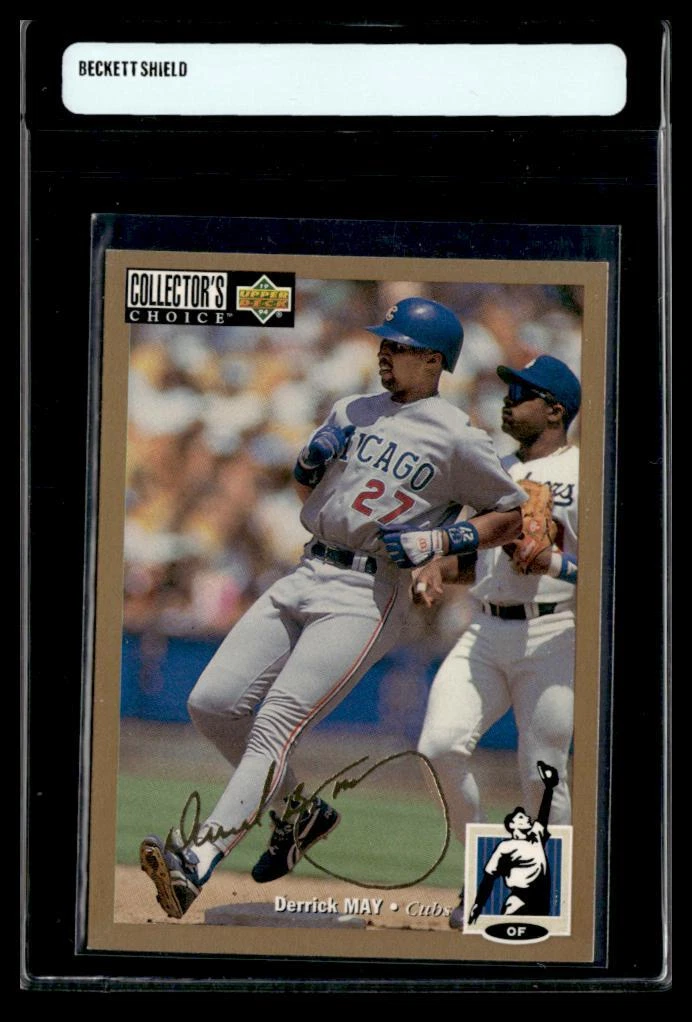 1994 Collector's Choice Derrick May Gold Signature 193