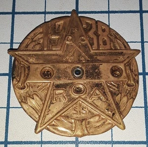 1938 LITTLE ORPHAN ANNIE Decoder Secret Society Badge #1 Membership Medal Radio - Picture 1 of 3