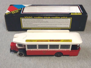 Solido 1:50 Scale Lyonnais Renault TN6C Bus in Original Box ~ TS - Picture 1 of 9