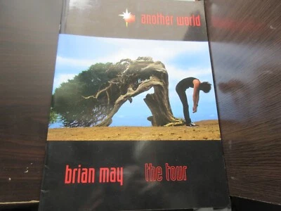 Brian May Another World 1998 World Tour Program Book w Japan Ticket Queen Concer - Image 1 of 4