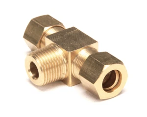 00-498715 Vulcan Hart Tee, 3/8Mpt X 7/16Cc Genuine OEM VH00-498715 - Picture 1 of 3