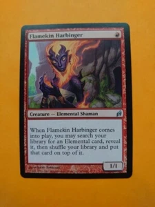 Flamekin Vorbote Elementarschamane Lorwyn Magic die Sammelkarte. - Bild 1 von 5