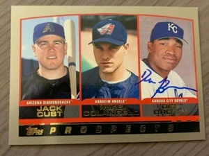 DEE BROWN AUTOGRAPHED 1999 TOPPS PROSPECTS CARD W/COA  - Picture 1 of 1