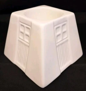 Belleek Candle Holder Living Ceramic Art Deco Style Inspired Votive Tealight - Picture 1 of 7