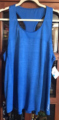 Camiseta sin mangas Reebok Speedwick Performance azul para mujer talla XL NUEVA CON ETIQUETAS Foto 1 de 4