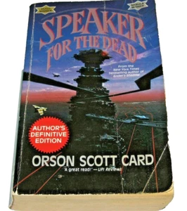 Orson Scott Card Speaker for the Dead John Harris Cover Art TOR Science Fiction - Foto 1 di 4
