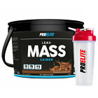 Pro Elite Lean Mass Muscle Protein Weight Gainer 4Kg All in One Shake + Shaker