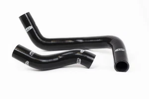 ISR Silicone Radiator Hoses Kit BLACK Silvia 180sx 240SX S13 S14 SR20DET SR20 - Picture 1 of 2