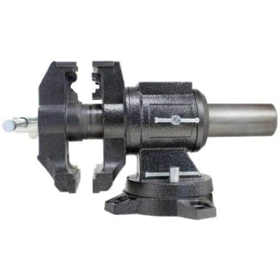 Rotating Pipe and Bench Vise with Swivel Base 5 In. Multi-Purpose Adjustable NEW - Image 1 of 4
