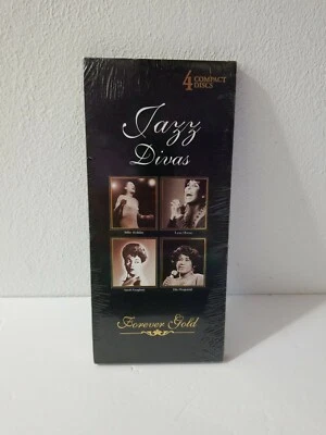 Jazz Divas Forever Gold 4 CD Set Long Box Holiday Vaughan Fitzgerald Horne New Foto 1 de 2