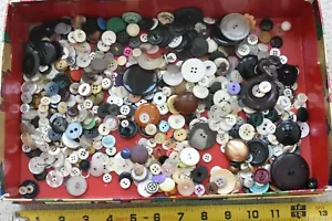 Vintage Nähknopf Set, 14,8 Unzen Nettogewicht Lot, B13 - Bild 1 von 5