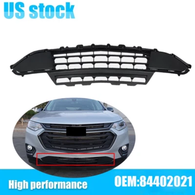 Chevrolet Traverse 2018 2019 2020 parachoques delantero negro parrilla inferior 84402021 Foto 1 de 4