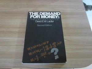 Monetary Economic: Demand for Money : Theories and Evidence by David E. Laidler - Picture 1 of 2