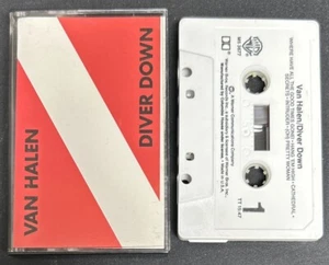 Van Halen Diver Down Heavy Metal Cassette Tape Dancing In The Street Warner 1982 - Picture 1 of 10