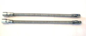2 Stück 3/8" x 11" FLEXIBLE VERLÄNGERUNG STECKSCHLÜSSEL RATSCHE FLEX FEDERSTAHL #22021 - Bild 1 von 1
