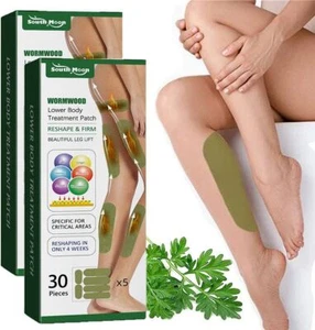 30/60pcs Leg Slimming Patch Wormwood Lower Body Treatment Detox Patch - Picture 1 of 14