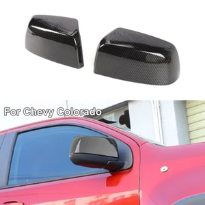 Side Rearview Mirror Cover Trim Shell For Chevy Colorado/GMC 2014+ Carbon Fiber - Bild 1 von 10